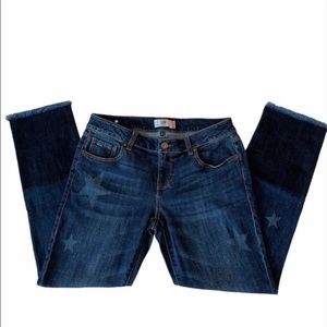 Cabi Golden Slim Boyfriend star Jeans